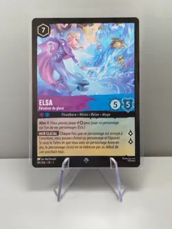 Carte LORCANA FR - Chapitre 7 69/204 Elsa - Super rare non Foil Neuf - Image 1