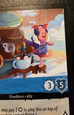 Piglet - Cocoa Maker 147/204 Rare Winterspell Disney Lorcana TCG - Image 3