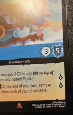 Piglet - Cocoa Maker 147/204 Rare Winterspell Disney Lorcana TCG - Image 5