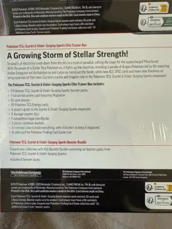 Pokemon Surging Sparks Elite Trainer Box + Booster Bundle, Costco 2-pack (X2) - Image 4