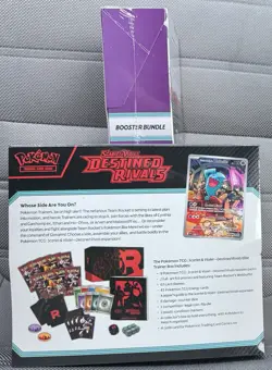 Pokemon Destined Rivals ETB & Booster Bundle Box Lot Factory Sealed *IN HAND* - Image 2