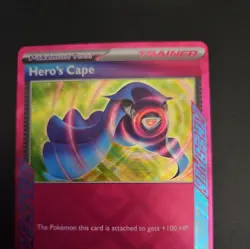 Hero's Cape 152/162 Pokemon TCG Sv05: Temporal Forces Holo NM - Image 2