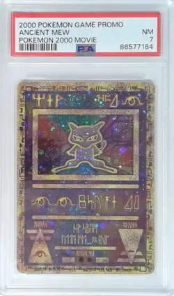 1x V1929: 2000: Ancient Mew: Pokemon 2000 Movie: Game Promo: PSA: 7: NM: 865771 - Image 1