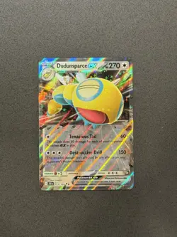 Pokemon Dudunsparce EX 121/159 Double Rare Holo Sv09: Journey Together TCG - Image 1