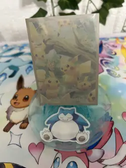 Pikachu Pokemon Card Game Sleeves x1 - Image 2
