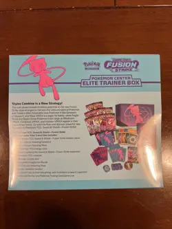 Fusion Strike Pokemon Center Sword and Shield Elite Trainer Box ETB - Image 2