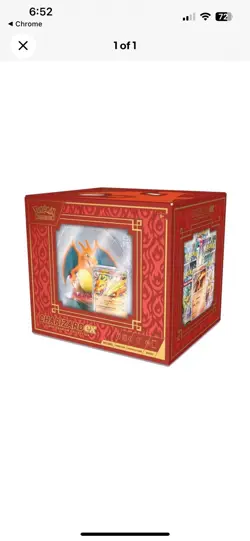 Pokemon TCG Charizard EX Super-Premium Collection Box Figure - Image 1