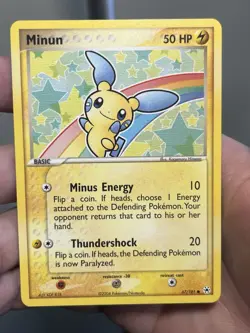 Plusle and Minun Hidden Legends 67/101 69/101 Pokemon Card Connected Art LP/NM - Image 2