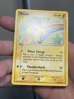 Plusle and Minun Hidden Legends 67/101 69/101 Pokemon Card Connected Art LP/NM - Image 3