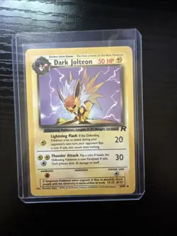 Dark Jolteon 38/82- Team Rocket - LP Pokemon Card - Pokemon TCG - Image 1
