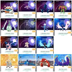 POKEMON GO SHINY LOCATION LAS VEGAS SPECIAL BACKGROUND NEW YORK RARE 2023-2024 - Image 2