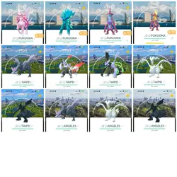 POKEMON GO SHINY LOCATION LAS VEGAS SPECIAL BACKGROUND NEW YORK RARE 2023-2024 - Image 3