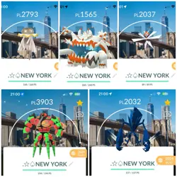POKEMON GO SHINY LOCATION LAS VEGAS SPECIAL BACKGROUND NEW YORK RARE 2023-2024 - Image 5