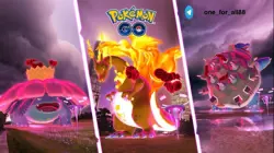 POKEMON GO SHINY DYNAMAX GIGAMAX BACKGROUND 2024-2025 - Image 1