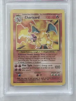 Charizard 1999 Pokemon Game Holo PSA 4 - Image 2