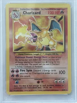 Charizard 1999 Pokemon Game Holo PSA 4 - Image 3