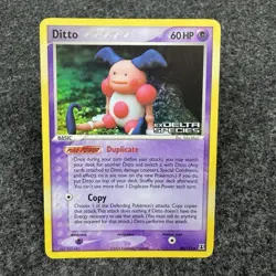 Ditto (Mr Mime) 38/113 Delta Species Reverse Holo Rare Pokemon Card - Image 1