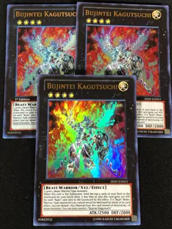 Yugioh Bujintei Kagutsuchi SHSP-EN053 ULTRA x3 (NM) One is 1st - Image 1