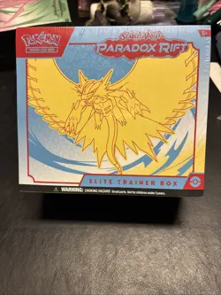 Pokemon TCG: Scarlet & Violet - Paradox Rift Elite Trainer Box - Roaring Moon 820650854163 - Image 1