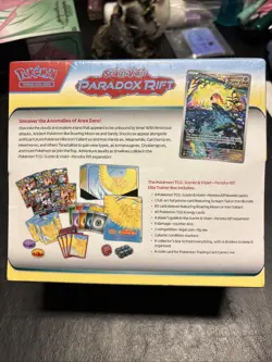 Pokemon TCG: Scarlet & Violet - Paradox Rift Elite Trainer Box - Roaring Moon 820650854163 - Image 2