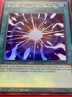 3x Super Polymerization | Ultra Rares + 3x Lightning Storm | Rares | YuGiOh! - Image 2
