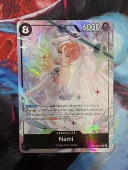 One Piece Nami OP15-086 SR/AA pack fresh - Image 1
