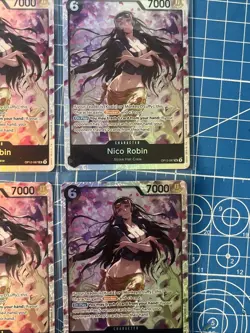 4x Nico Robin OP12-087 SR - One Piece TCG English Legacy of the Master Foil NM - Image 4