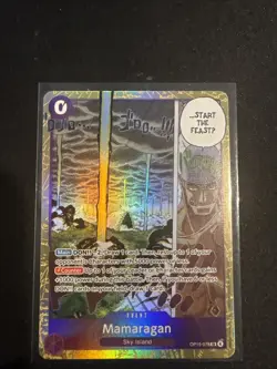 One Piece TCG Mamaragan OP15-078 SR EVENT Adventure on Kami’s Island OP15 - Image 1