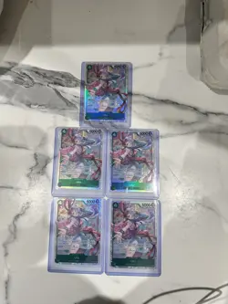 One Piece TCG - Uta OP13-023 SR Super Rare Holo Foil English - M/NM - Set of 5 - Image 1