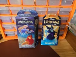 New Disney Lorcana 1 Starter Deck + 1 TCG First Chapter (2 items New) - Image 1