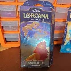 New Disney Lorcana 1 Starter Deck + 1 TCG First Chapter (2 items New) - Image 2