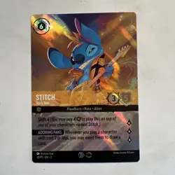 Disney Lorcana - Stitch - Rock Star (Store Championship) 30/P1 Promo Enchanted - Image 1