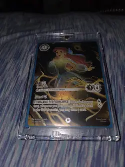 Disney Lorcana Iconic Ariel-Ethereal Voice Foil Rare Card 241/204 - Image 2