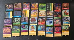 321 Disney Lorcana Common Uncommon Foil Trading Card Game Lot Winterspell Fabled - Image 2