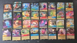 321 Disney Lorcana Common Uncommon Foil Trading Card Game Lot Winterspell Fabled - Image 3