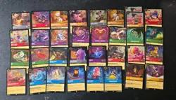 321 Disney Lorcana Common Uncommon Foil Trading Card Game Lot Winterspell Fabled - Image 5