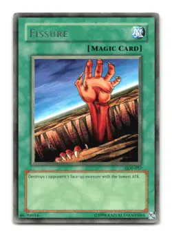 Fissure - LOB-057 Rare - YuGiOh-LP - Image 1