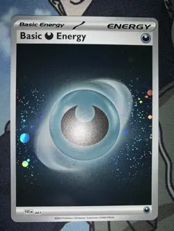 Basic Energy Dark 007 English 151 Holo Pokemon Card - Image 1