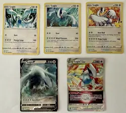 Pokemon Lugia 5 Card Lot, NM Holo/Full Art 🔥🔥 - Image 1