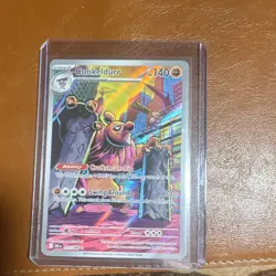 Pokemon Conkeldurr Illustration Rare Holo 127/086 Sv: Black Bolt Stage 2 Card - Image 1