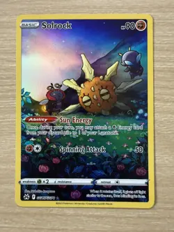 Pokemon Card Solrock GG15/GG70 Galarian Gallery Crown Zenith - NM / M - Image 1