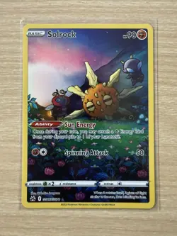 Pokemon Card Solrock GG15/GG70 Galarian Gallery Crown Zenith - NM / M - Image 3