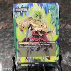 Broly FS03-01 Leader Foil Fusion World Dragon Ball Super Card Game | NM - Image 1