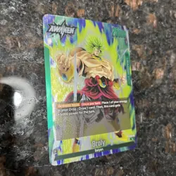 Broly FS03-01 Leader Foil Fusion World Dragon Ball Super Card Game | NM - Image 3