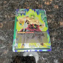 Broly FS03-01 Leader Foil Fusion World Dragon Ball Super Card Game | NM - Image 4