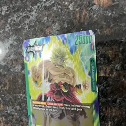 Broly FS03-01 Leader Foil Fusion World Dragon Ball Super Card Game | NM - Image 5
