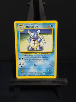 Wartortle 42/102 Base Set Uncommon Pokemon Card WOTC (REF 235) - Image 1