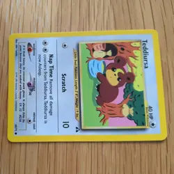 TEDDIURSA 65/75 POKEMON CARD (NEO DISCOVERY SET) - Image 4