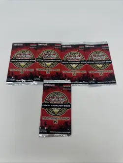 Lot of 5 Brand New Sealed OTS Tournament Pack 15 Yu-Gi-Oh! Trading Card Game TCG - Image 1