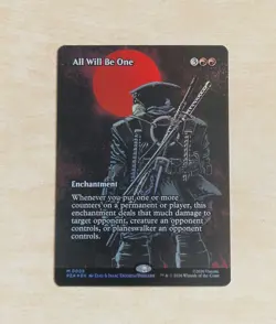 All Will Be One #0008 Foil Borderless Mythic Card - MTG x TMNT 2026 - Image 1